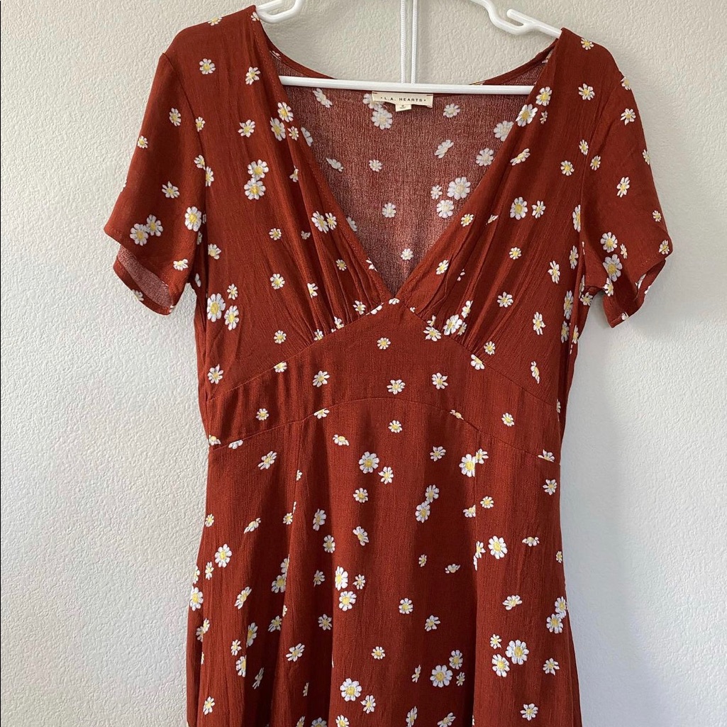 New, Pacsun, Small, Short Floral Dress